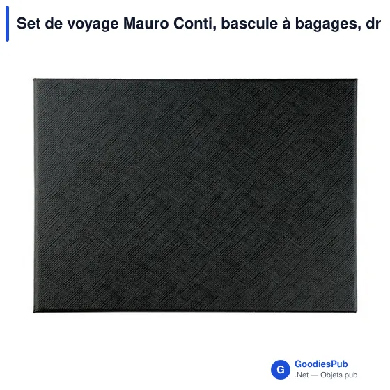 Set de voyage personnalisable Mauro Conti avec logo - Abigail - Image 8