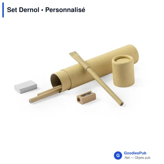 Stylo personnalisable avec logo pour entreprises - Set de 5 pièces - Image 2