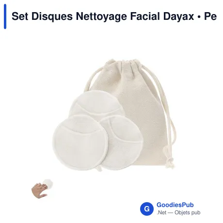 Set Disques Nettoyage Facial Dayax