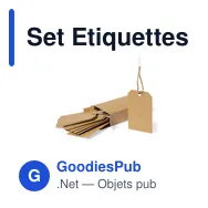 Set Etiquettes de Présentation Qualix - Miniature 1