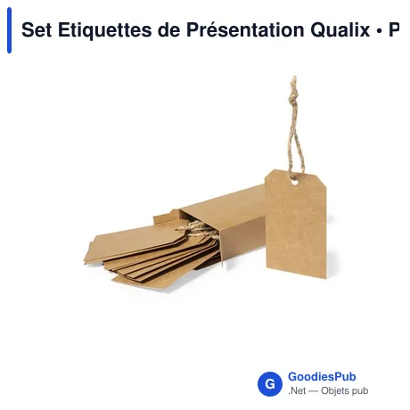 Set Etiquettes de Présentation Qualix