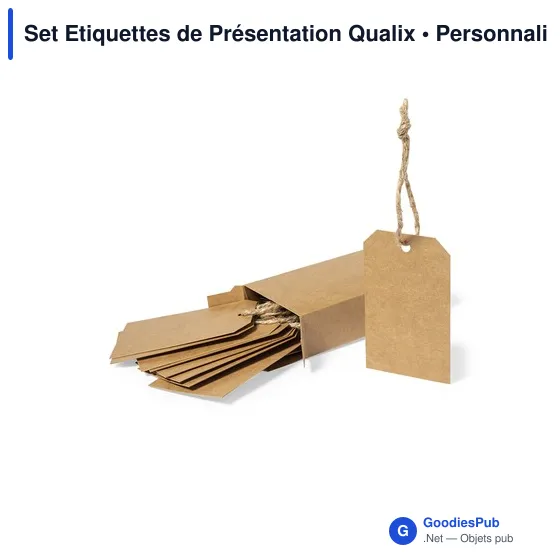Set Etiquettes de Présentation Qualix - Image 1