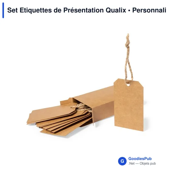 Set Etiquettes de Présentation Qualix - Image 2