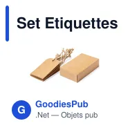 Set Etiquettes de Présentation Qualix - Miniature 3