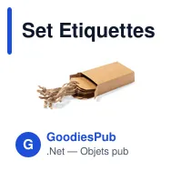 Set Etiquettes de Présentation Qualix - Miniature 4