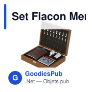 Set Flacon Menzie personnalisable avec logo - Accessoires de loisirs - Miniature 3