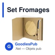 Set Fromages Nestor personnalisable avec logo pour entreprises - Miniature 1