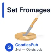 Set Fromages Nestor personnalisable avec logo pour entreprises - Miniature 2