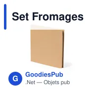 Set Fromages Nestor personnalisable avec logo pour entreprises - Miniature 4
