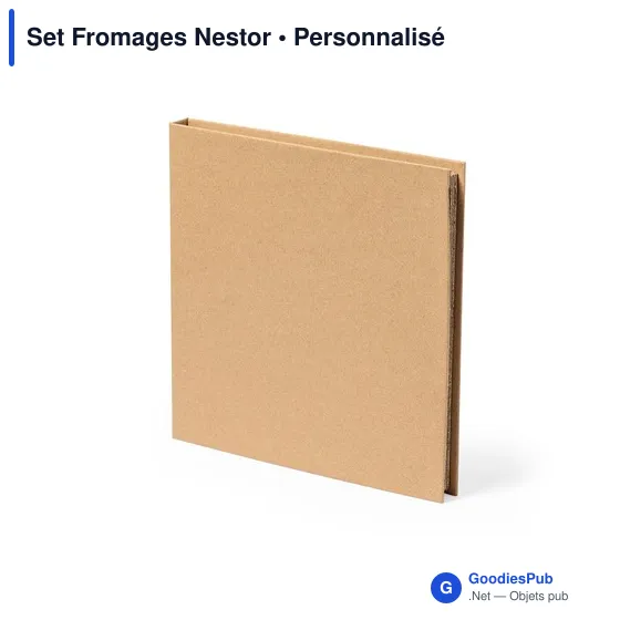 Set Fromages Nestor personnalisable avec logo pour entreprises - Image 4