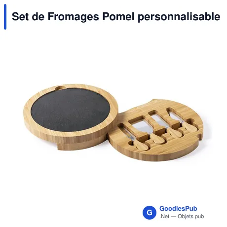 Set de Fromages Pomel personnalisable avec logo pour entreprises