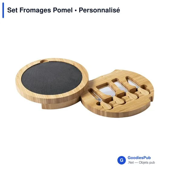 Set de Fromages Pomel personnalisable avec logo pour entreprises - Image 2