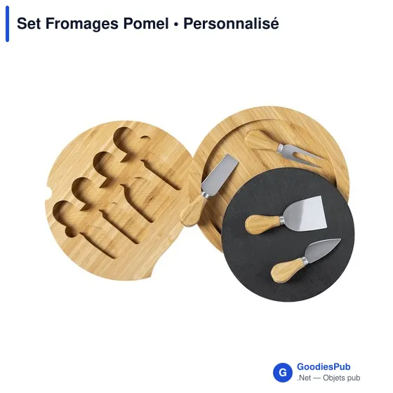 Set de Fromages Pomel personnalisable avec logo pour entreprises - Image 3