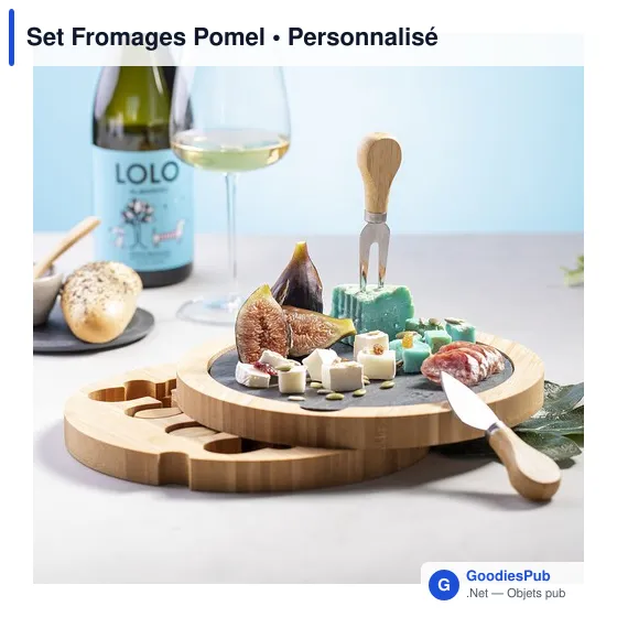 Set de Fromages Pomel personnalisable avec logo pour entreprises - Image 4