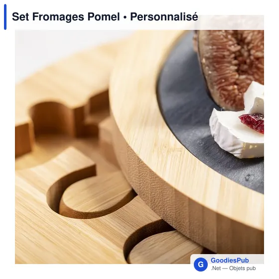 Set de Fromages Pomel personnalisable avec logo pour entreprises - Image 5