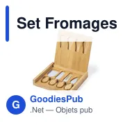 Set Fromages Wayne personnalisable avec logo pour entreprises - Miniature 1