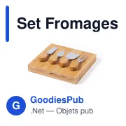 Set Fromages Wayne personnalisable avec logo pour entreprises - Miniature 4