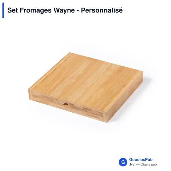 Set Fromages Wayne personnalisable avec logo pour entreprises - Image 5