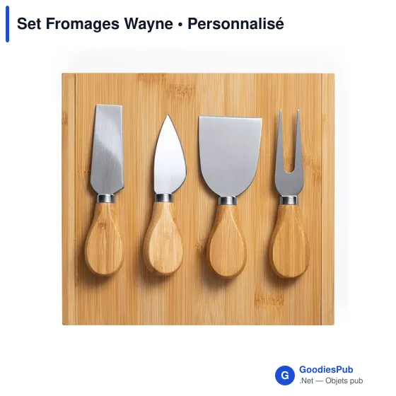 Set Fromages Wayne personnalisable avec logo pour entreprises - Image 6