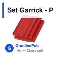 Set Garrick - Miniature 6