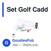 Set Golf Caddie - Miniature 1