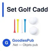 Set Golf Caddie - Miniature 3
