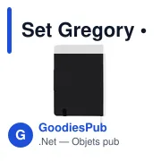 Set Gregory - Miniature 6