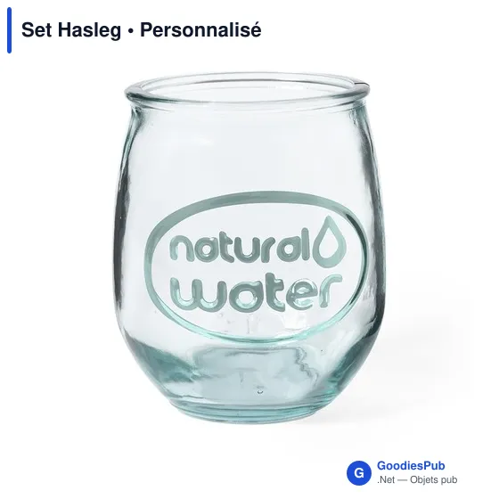 Mug personnalisable avec logo pour entreprises - Set de verres et bouteille - Image 2