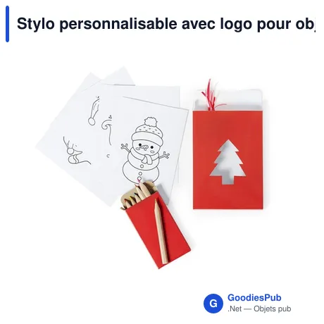Stylo personnalisable avec logo pour objets publicitaires