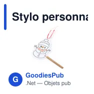 Stylo personnalisable avec logo pour objets publicitaires - Miniature 8