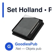 Set Holland - Miniature 2