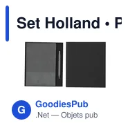 Set Holland - Miniature 9