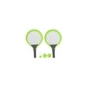 Variante vert clair - Set de jeux personnalisable Babic avec logo - Raquettes de plage