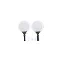 Variante blanc - Set de jeux personnalisable Babic avec logo - Raquettes de plage