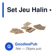 Set Jeu Halin - Miniature 7