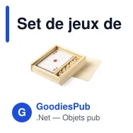 Set de jeux de société personnalisable avec logo - Pelkat - Miniature 3