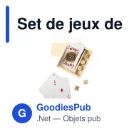 Set de jeux de société personnalisable avec logo - Pelkat - Miniature 4