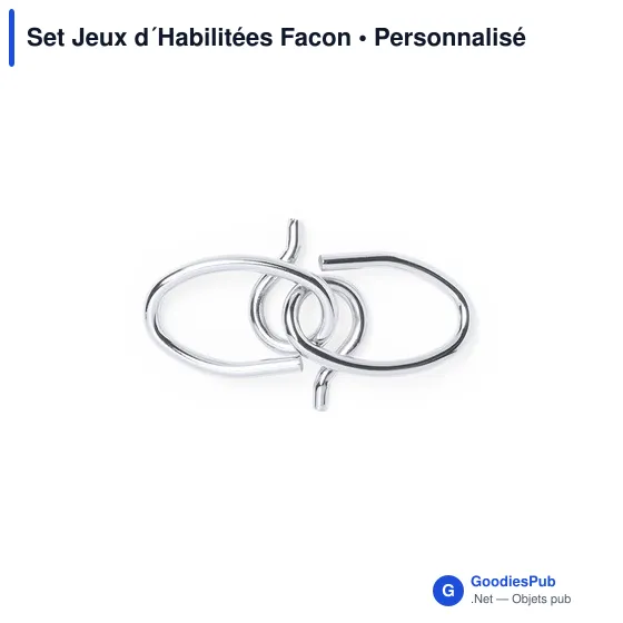 Set de jeux d'adresse personnalisable avec logo pour entreprises - Image 3