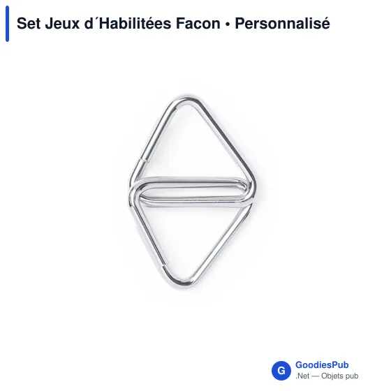 Set de jeux d'adresse personnalisable avec logo pour entreprises - Image 4