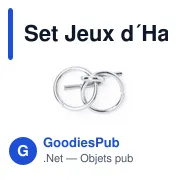Set de jeux d'adresse personnalisable avec logo pour entreprises - Miniature 5