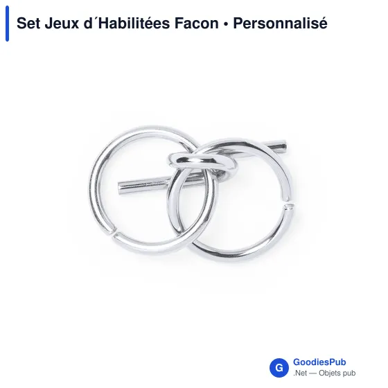 Set de jeux d'adresse personnalisable avec logo pour entreprises - Image 5