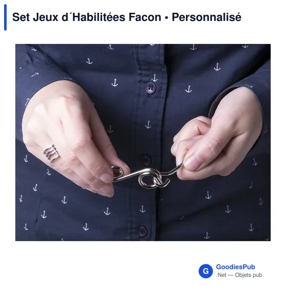 Set de jeux d'adresse personnalisable avec logo pour entreprises - Image 6