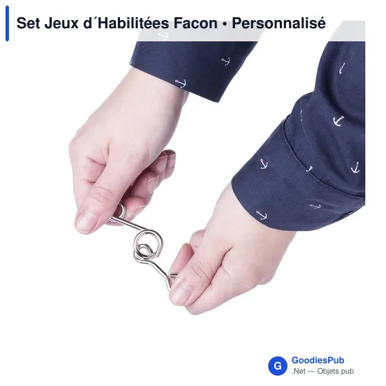 Set de jeux d'adresse personnalisable avec logo pour entreprises - Image 7