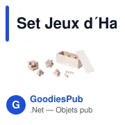 Set Jeux d´Habilitées Genium - Miniature 1