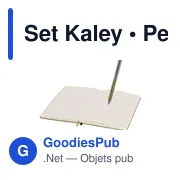 Set de bureau personnalisable avec logo - Set Kaley - Miniature 6