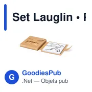 Set Lauglin - Miniature 4