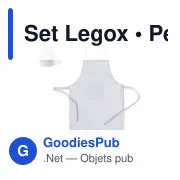 Set Legox - Miniature 6