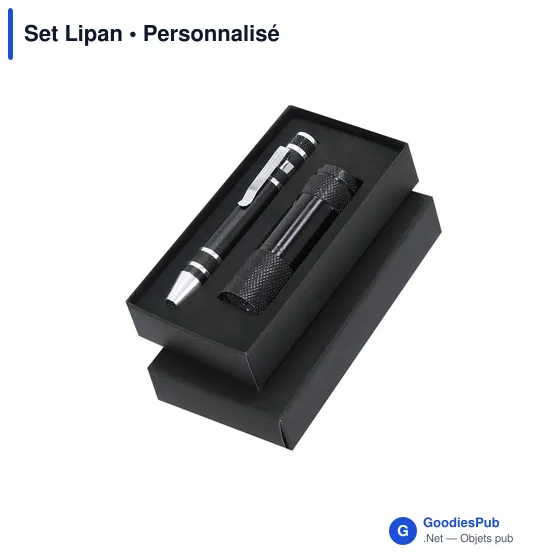 Set d'outils multifonction personnalisable avec logo - Set Lipan - Image 3