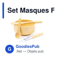Set Masques Faciaux Iringu - Miniature 2
