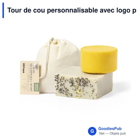 Tour de cou personnalisable avec logo pour entreprises